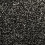 vidaXL Tapis ISTAN à poils longs aspect brillant anthracite Ø 200 cm