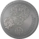 Pièce de monnaie en Argent 20 Dollars g 93.3 (3 oz) Millésime 2021 Archeology Symbolism BACTRIAN CYBELE DISK