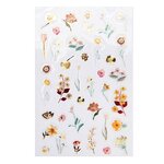 35 Stickers gel - Vive la Nature - Rose