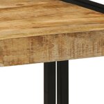 Table basse vidaXL 40x50x38 cm en bois de manguier massif