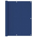 vidaXL Écran de balcon Bleu 120x300 cm Tissu Oxford