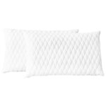 vidaXL Oreillers lot de 2 60x40x14 cm Mousse à mémoire de forme