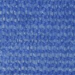 vidaXL Voile d'ombrage 160 g/m² rectangulaire bleu 3x5 m PEHD