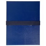 Chemise Extensible Balacron Sans Rabat Sangle Scratch - 24x32cm - Couleurs Assorties - X 10 - Exacompta