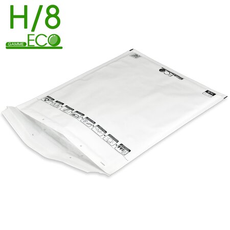 Lot de 200 enveloppes à bulles eco h/8 format 270x360 mm