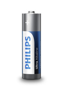 Philips piles alcalines lr6 x4