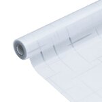 vidaXL Films pour fenêtre 4 Pièces dépoli motif d'étoiles PVC