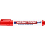 Marqueur NLS High-tech 8030 Inoxydable Rouge Pointe Ronde 1 5-3 mm EDDING