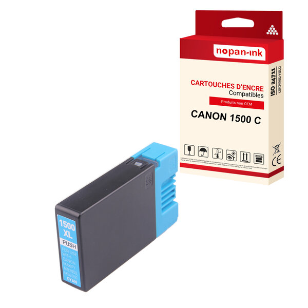 Nopan-ink - x1 cartouche canon pgi 1500 xl pgi 1500xl compatible