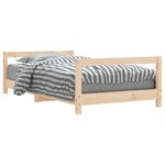 vidaXL Cadre de lit pour enfant 80x160 cm bois de pin massif