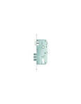THIRARD - Boitier de serrure encastrable à cylindre pour porte d'entrée  axe 50mm  entraxe 85mm  bouts ronds  chrome