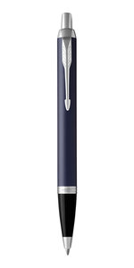 PARKER IM Stylo bille bleu mat recharge bleue pointe moyenne Coffret cadeau