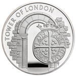 The Royal Mint 2020 UK 5 £ Argent BE Piedfort Pièce Tower of London