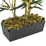 vidaXL Bambou artificiel 368 feuilles 80 cm vert