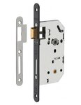 THIRARD - Serrure encastrable Unimax CE NF QC à cylindre pour porte d'entrée  axe50mm  bouts ronds  têtière noire