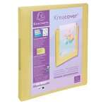 Classeur 2 Anneaux 30mm Polypropylène Kreacover Pastel - A4 - Couleurs Assorties - X 15 - Exacompta