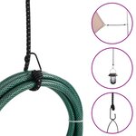vidaXL Cordes élastiques avec bandes réfléchissantes et crochets 50Pièces