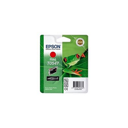 Epson grenouille cartouche rouge c13t05474010 (t0547)