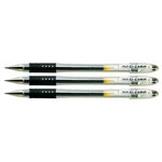 Stylo à bille G1 GRIP pointe fine encre gel noire x 3 PILOT