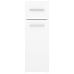 vidaXL Armoire d'apothicaire Blanc 20x45 5x60 cm Bois d’ingénierie