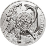 Pièce de monnaie en Argent 1500 Shillings g 62.2 (2 oz) Millésime 2018 Mythological Animals CHIMERA