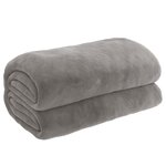vidaXL Couverture lestée avec housse Gris 135x200 cm 10 kg Tissu