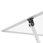 vidaXL Serre avec cadre de base argenté 445x169x195 cm aluminium