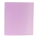 Classeur Format Écolier 2 Anneaux 15mm Pp Chromaline Pastel - Couleurs Assorties - X 15 - Exacompta