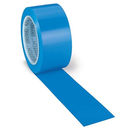 Ruban vinyle de marquage bleu 3m 50 mm x 33 m