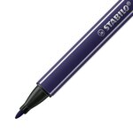 Stylo-feutre pointMax  pointe 0 8mm - Bleu de prusse x 5 STABILO