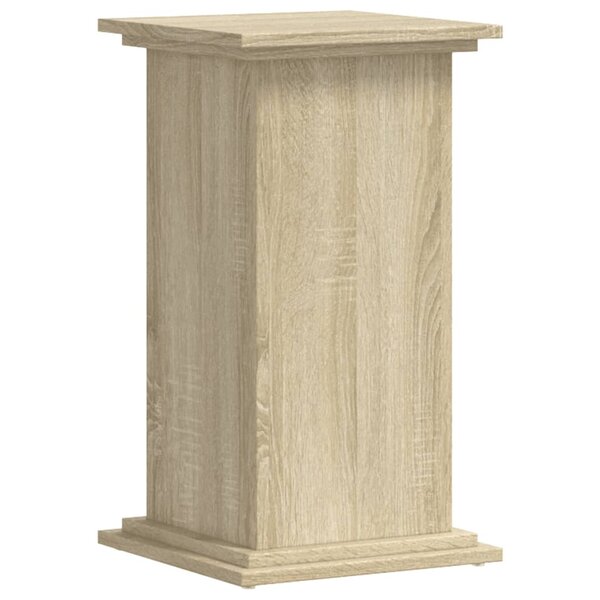vidaXL Support pour plantes chêne sonoma 33x33x60 cm bois d'ingénierie