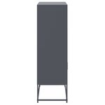 vidaXL Buffet haut vert olive 68 5x38 5x107 cm acier
