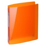 Classeur 4 Anneaux 30mm Iderama Pp Polypropylène 7/10e - A4 Maxi - Couleurs Assorties - X 10 - Exacompta