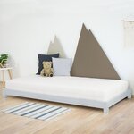 Lit enfant TEENY 80 x 180 gris clair