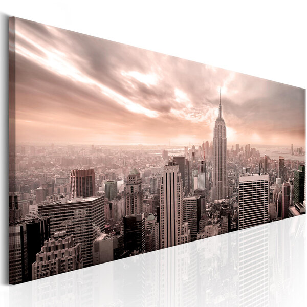 Tableau - pink mist l x h en cm 150x50