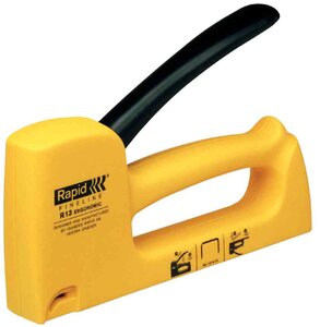 Pistolet agrafeur HOBBY R13 ergonomic jaune RAPID