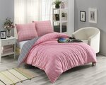 Parure de lit rose TRENDY 240 x 220 cm