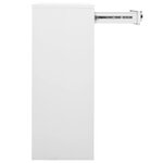 vidaXL Armoire de bureau Blanc 90x40x102 cm Acier
