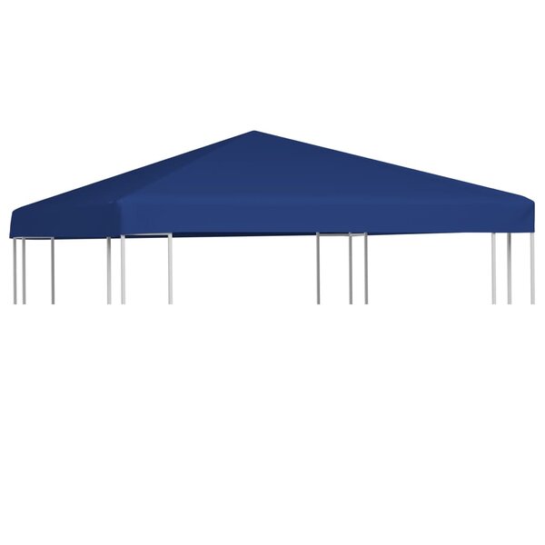 vidaXL Toile supérieure de belvédère 310 g / m² 3 x 3 m Bleu