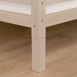 6 pieds de lit 20 cm FOOT beige