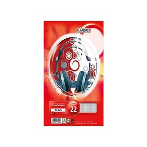 Paquet de 100 Feuillets mobiles PRO TERRA 70g A4 Quadrillé perforé LANDRÉ