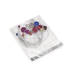 Sachet plastique transparent haute brillance à fermeture adhésive 40 microns 15x15 cm (lot de 1000)