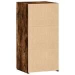 vidaXL Buffet chêne fumé 45x42 5x93 cm bois d'ingénierie