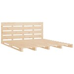 vidaXL Cadre de lit sans matelas 140x200 cm bois massif de pin