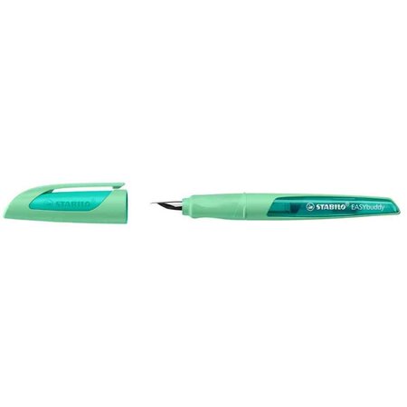 Stylo plume easybuddy l  gauchers  vert menthe stabilo