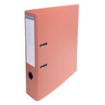 Classeur À Levier Pvc A4 Dos De 70mm. - Saumon - X 10 - Exacompta