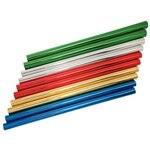 Carton de 10 rouleaux de papier métallisé 1 face 2 x 0 70 m couleurs assorties