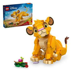 LEGO® Disney™ 43243 : Simba le Bébé du Roi Lion - Un Set de Construction Magique pour les Enfants