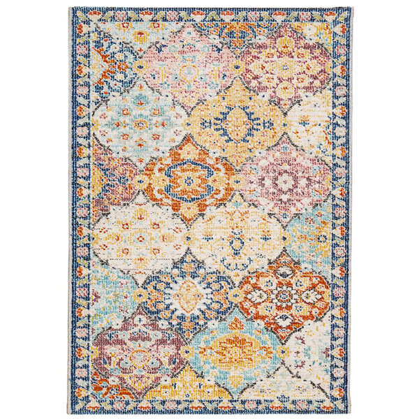 vidaXL Tapis ARBIZU intérieur extérieur design vintage 160x230 cm