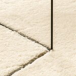 vidaXL Tapis HUARTE à poils courts doux et lavable crème 160x230 cm